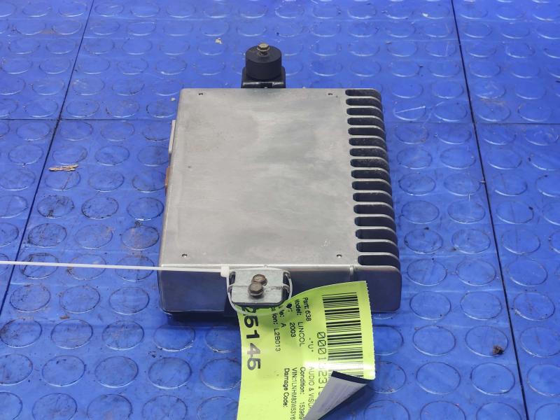 2003-2006 Lincoln Towncar Radio Amplifer Genuine OEM Part 3W1T14B484AJ