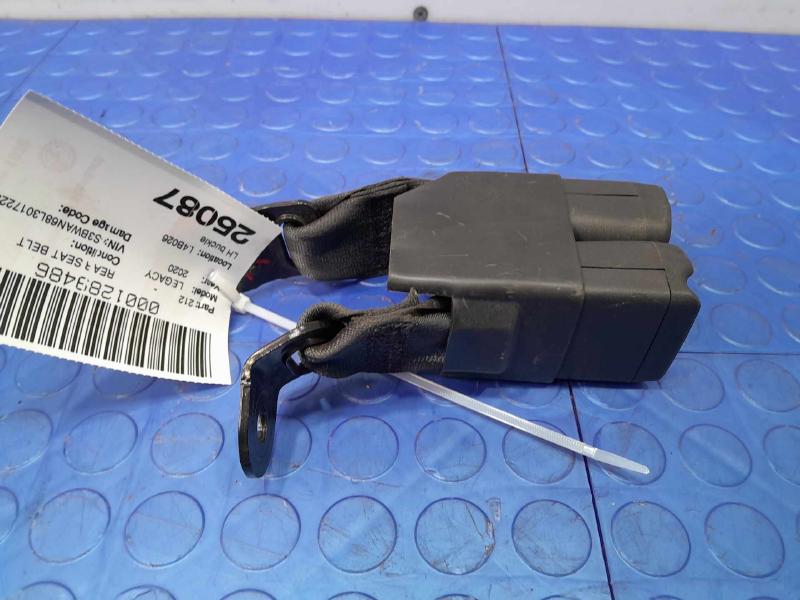 2020 Subaru Legacy Rear Seat Belt