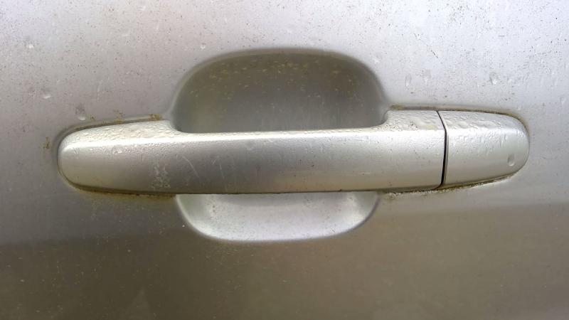2001 - 2005 Toyota Rav4 Outside Door Handle Assembly Rear LH Driver Side Painted OEM 6921142010