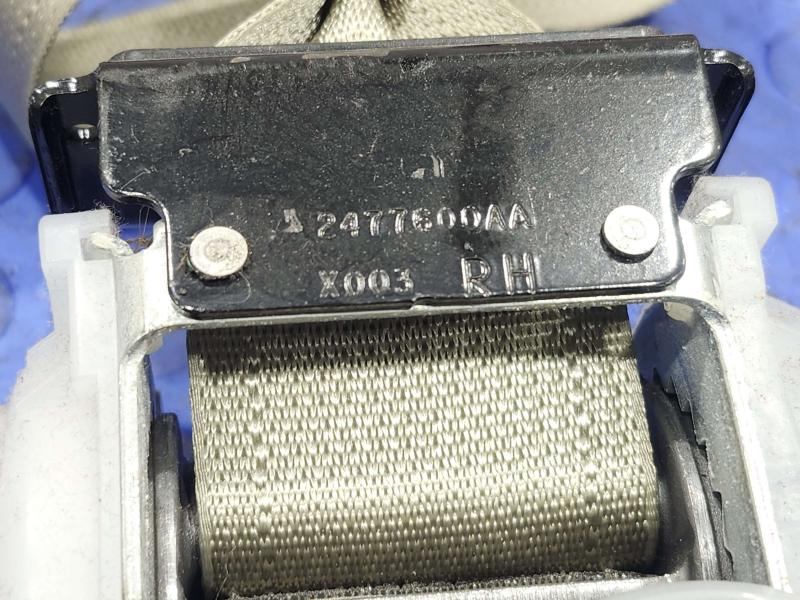 2015 Acura TLX Rear Seat Belt