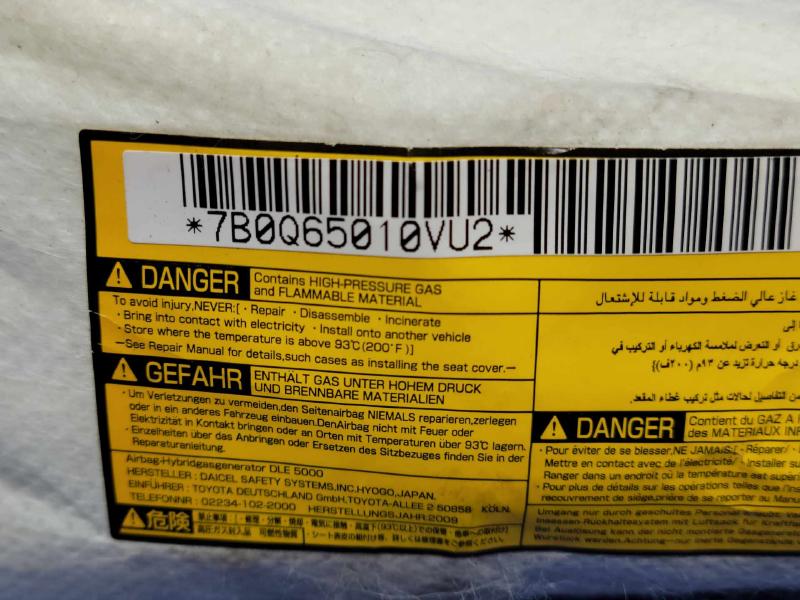 2010-2011 Toyota Prius Passenger Front Seat Air Bag Right Side Genuine OEM