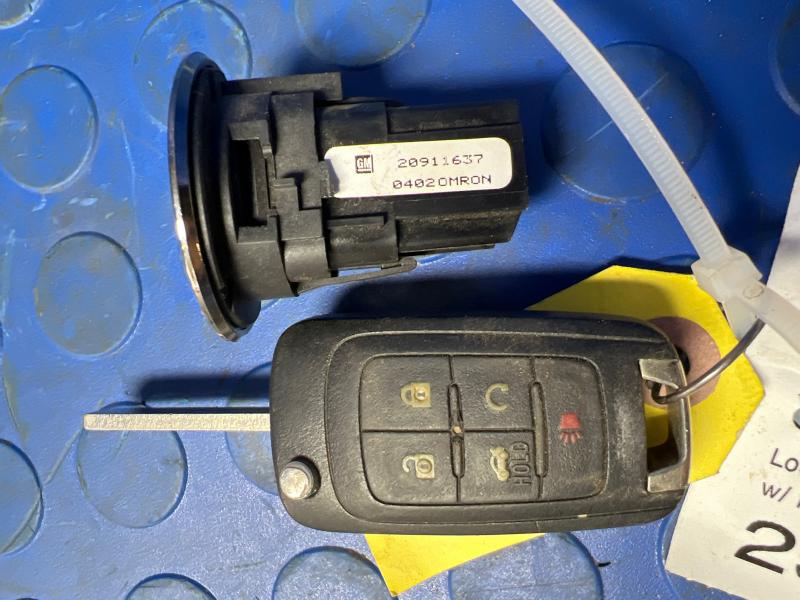 2010-2013 Buick Lacrosse Keyless Push Button Ignition Switch with FOB OEM 20911637