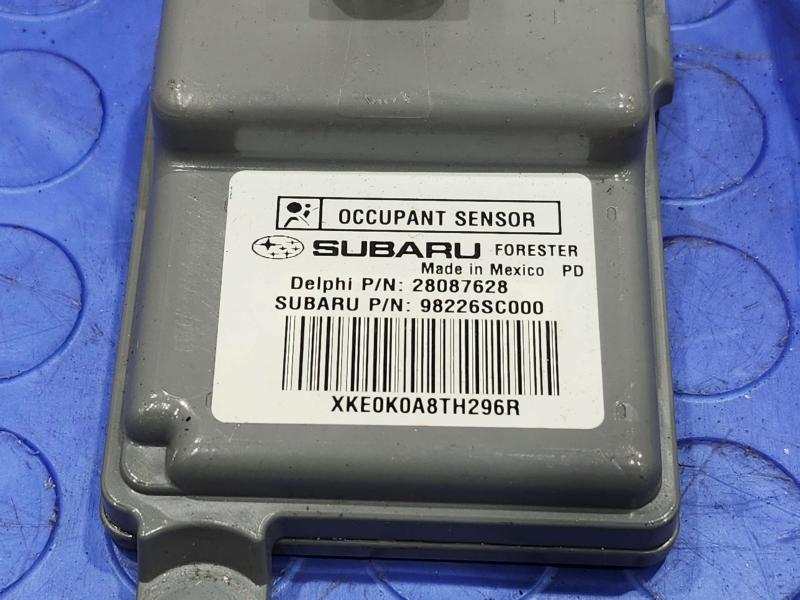 2009-2013 Subaru Forester Front Passenger Seat Occupancy Sensor Module OEM 98226SC000
