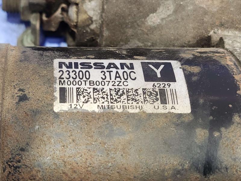 2016 Nissan Rogue Starter Motor