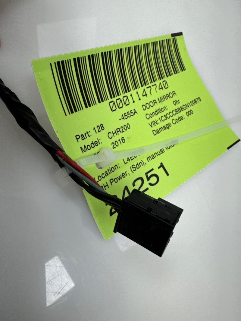 2016 Chrysler 200 Door Mirror