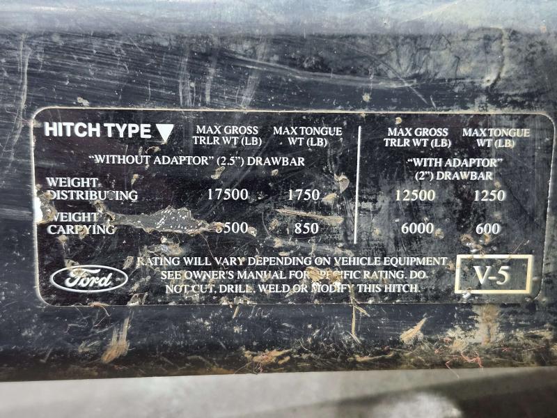 2012 Ford F-250 Super Duty Trailer Hitch