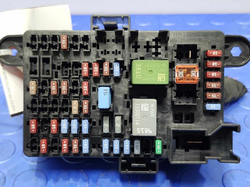 2023 Chevrolet Bolt EUV Cabin Fuse Box