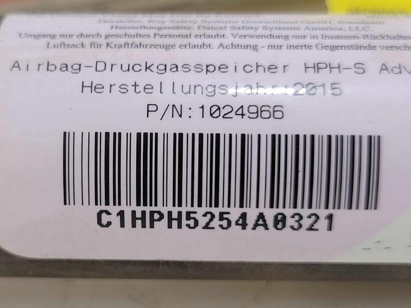 2016 Hyundai Elantra Air Bag