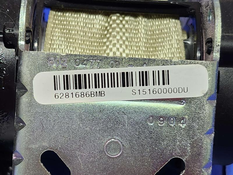 2015 Nissan Murano Rear Seat Belt