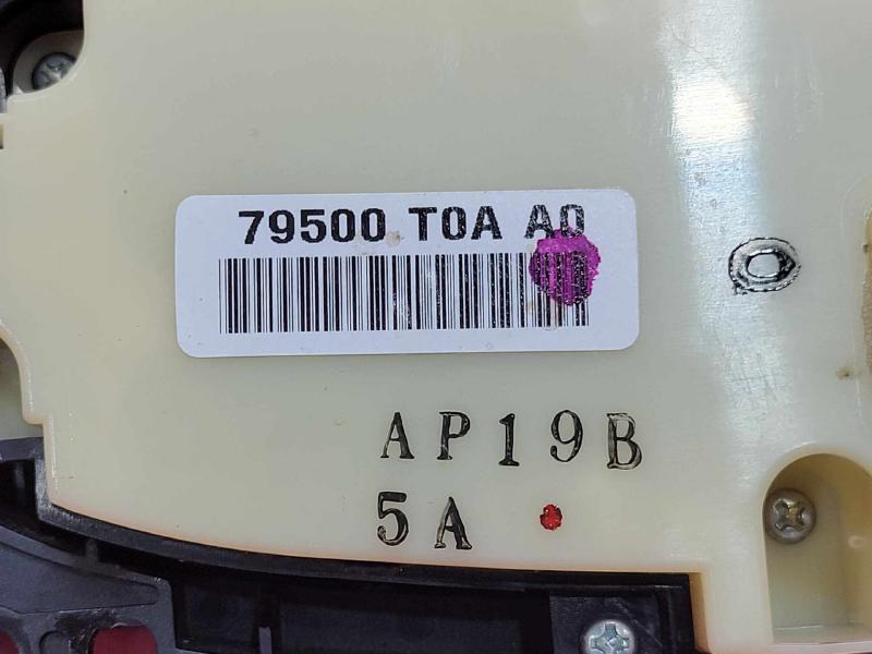 2012 Honda CR-V Heater A/C Control