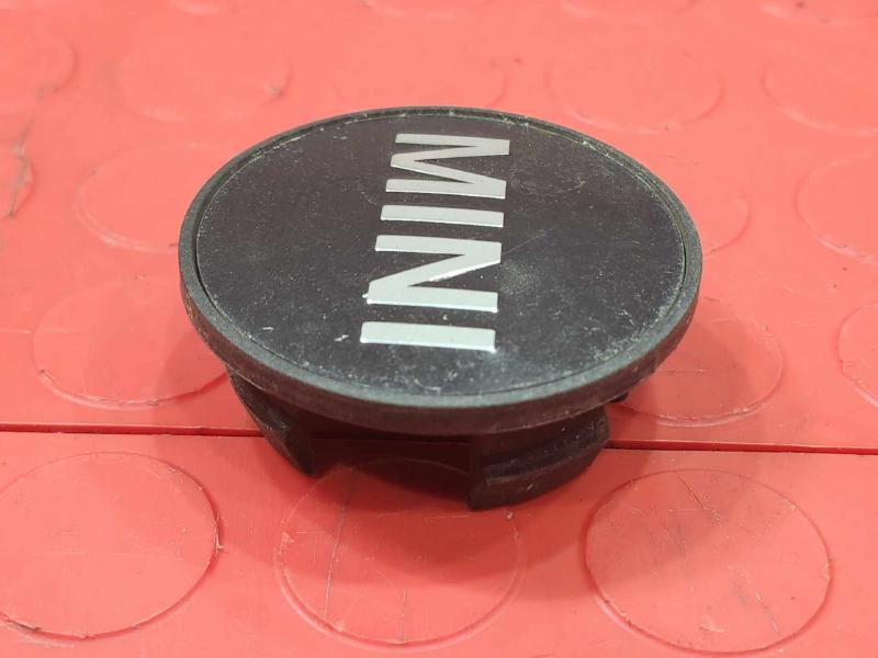2002-2016 BMW Mini Cooper Black Alloy Wheel Center Cap OEM 36131171069