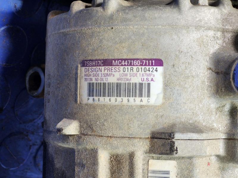 2014 Chrysler 300 A/C Air Compressor