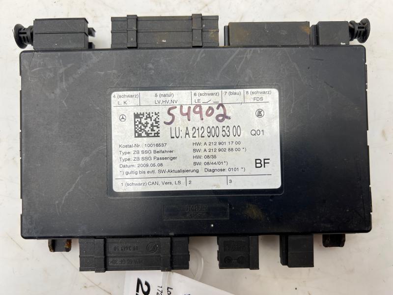 2010 2011 Mercedes E63 AMG W212 Front Passenger Side Seat Module OEM 2129005300