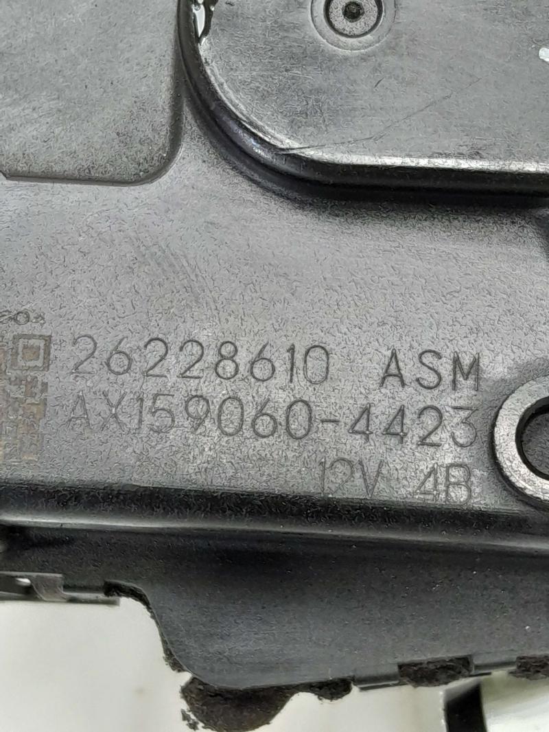 2018 Chevrolet Impala Wiper Motor Front