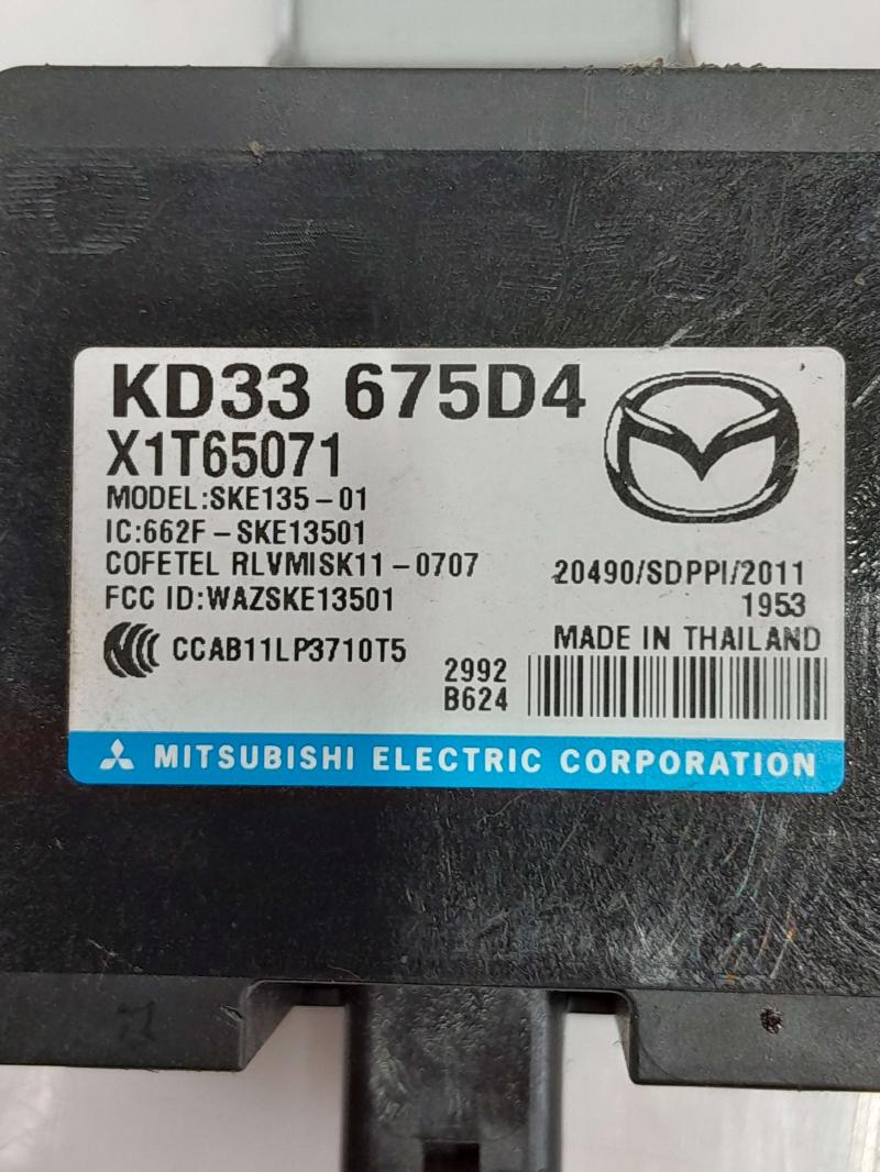 2016 Mazda CX-9 Chassis Brain Box