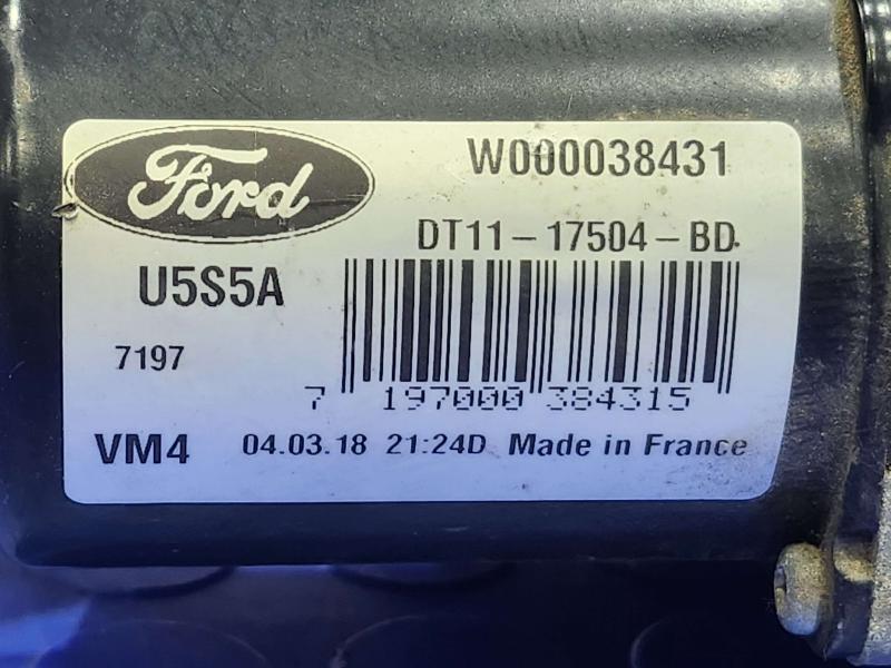2018 Ford Transit Connect Wiper Motor Front
