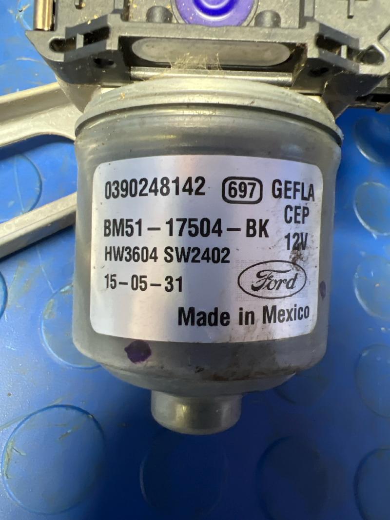 2012-2018 Ford Focus Windshield Wiper Motor Right Passenger Side OEM BM5Z17508T