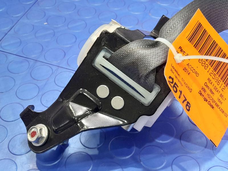 2014 Honda Accord Rear Seat Belt