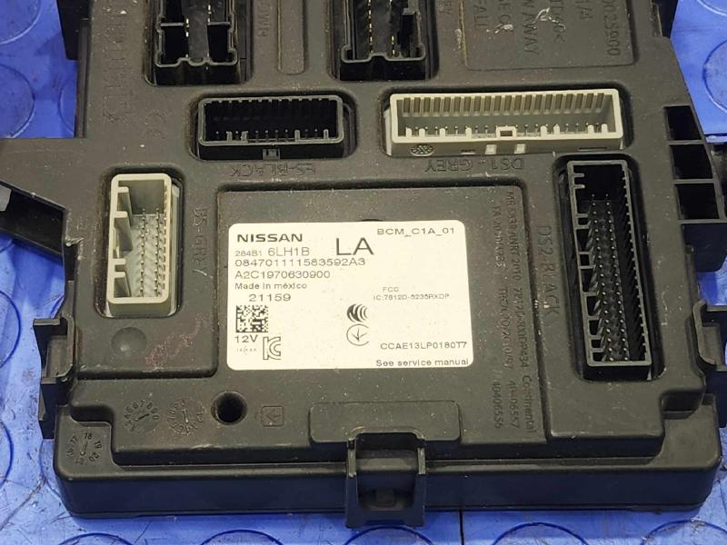 2020-2022 Nissan Sentra Body Control Module BCM Genuine OEM 284B1-6LH1B