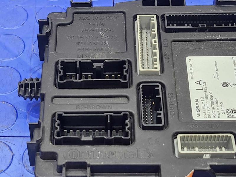 2020-2022 Nissan Sentra Body Control Module BCM Genuine OEM 284B1-6LH1B