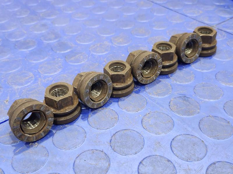 2008-2016 Ford F-250 F-350 F-450 Wheel Lug Nuts 8 Pcs Genuine OEM 2C2Z1012AA