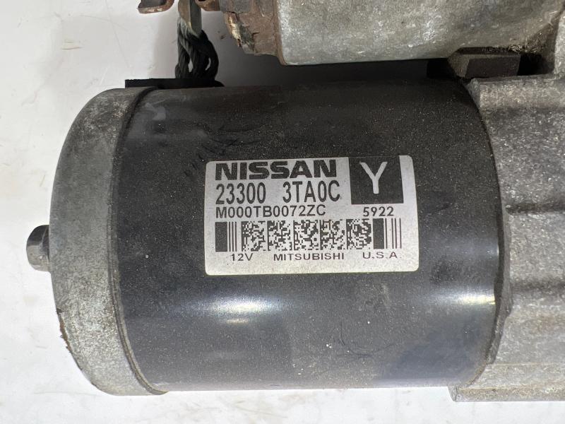 2015 Nissan Altima Starter Motor