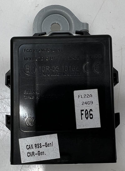 2020 SUBARU IMPREZA KEYLESS ENTRY TPMS RECEIVER CONTROL MODULE UNIT OEM 10R0510182