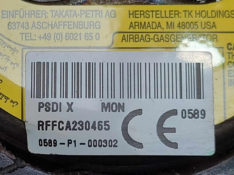 2013-2014 Ford Fusion Driver Steering Wheel Air Bag Black OEM DS7Z78043B13AB