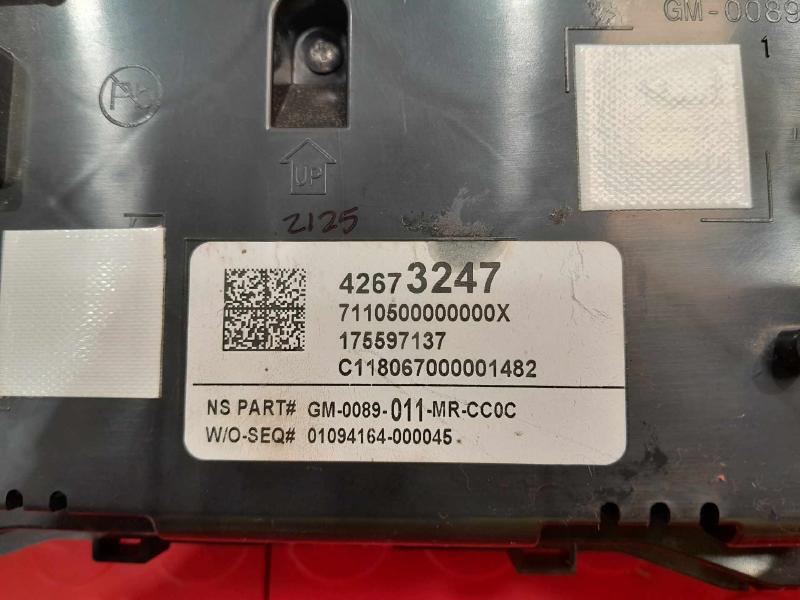 2019-2022 Buick Encore Instrument Cluster Speedometer 68K OEM 42673247