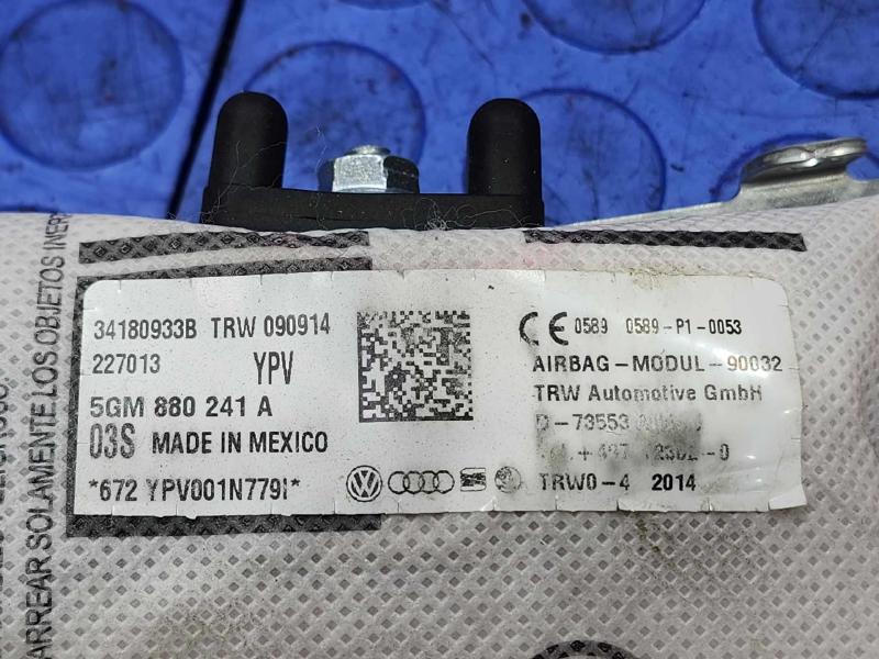 2015 Volkswagen Golf Air Bag