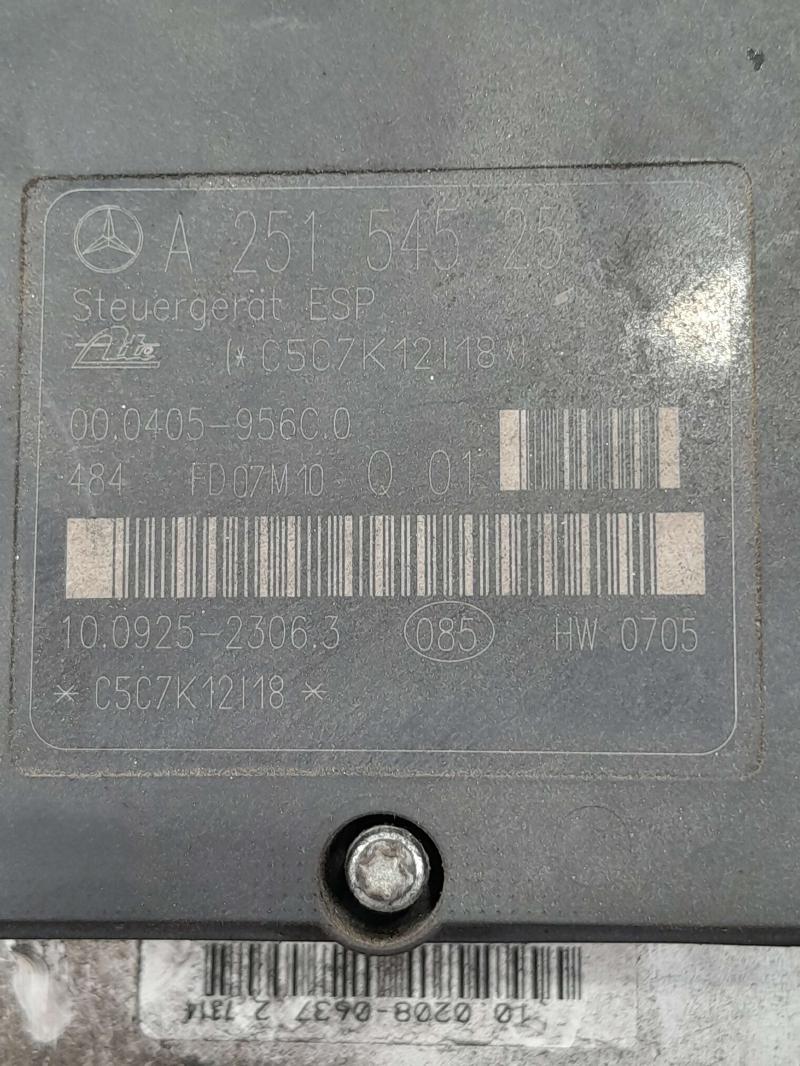 2008 Mercedes ML-Class Anti-Lock Brake Parts