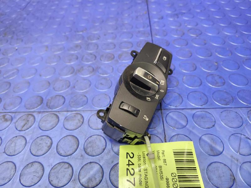 2011 BMW 535i Headlight Switch (Dash Mtd)