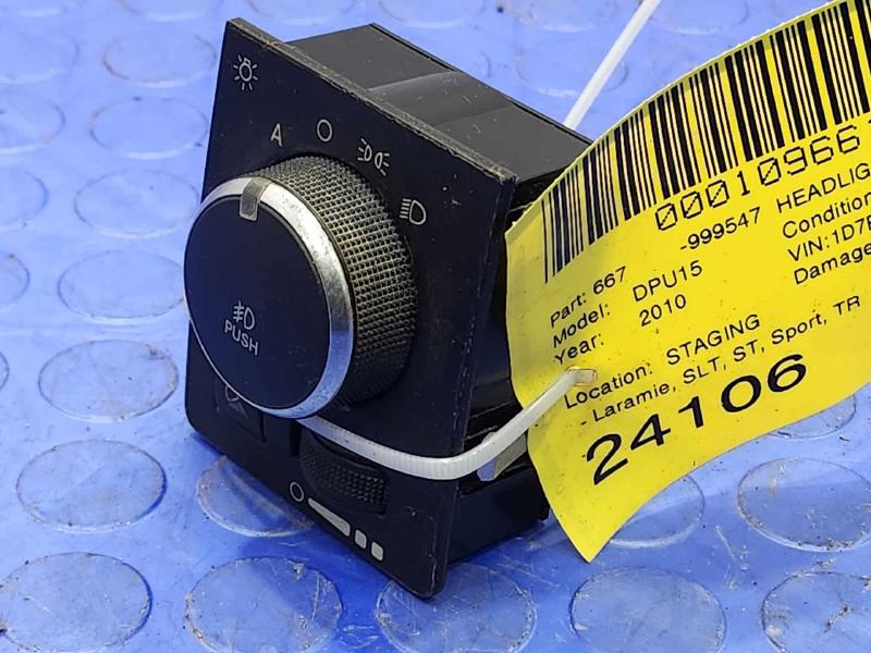 2010 Dodge Ram 1500 Headlight Switch (Dash Mtd)