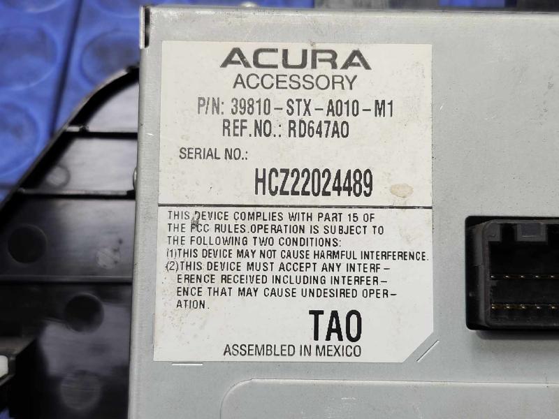 2007-2009 Acura MDX Navigation Display Screen Assembly OEM 39810STXA01