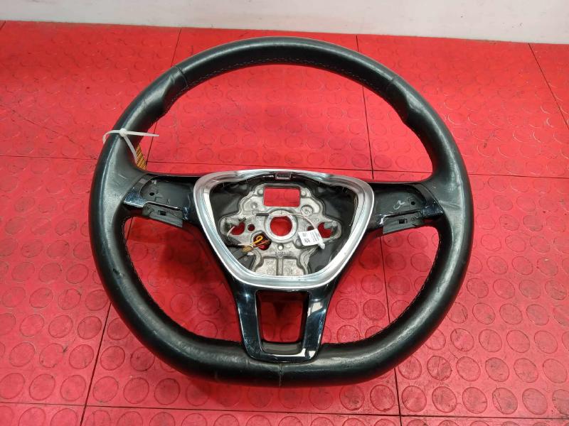 2018 Volkswagen Atlas Steering Wheel Black Leather Heated OEM 3QF419091KE74