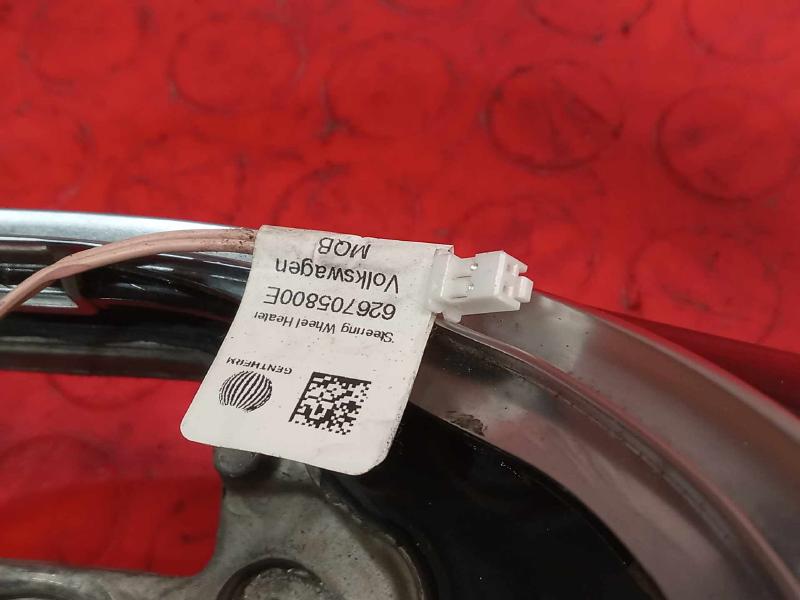 2018 Volkswagen Atlas Steering Wheel Black Leather Heated OEM 3QF419091KE74