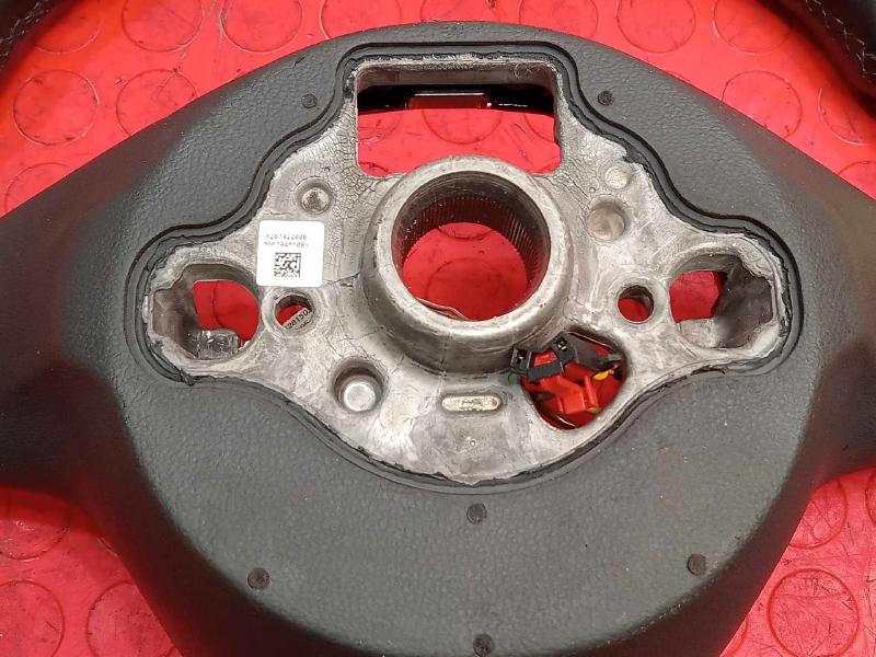 2018 Volkswagen Atlas Steering Wheel Black Leather Heated OEM 3QF419091KE74