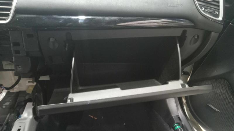 2014-2016 Mazda 3 Glove Box Compartment Black Genuine OEM BHN164030C02