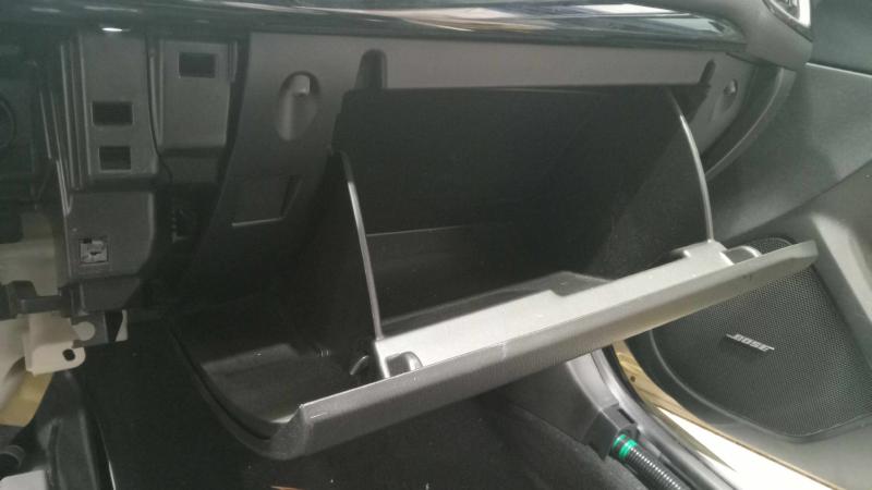 2014-2016 Mazda 3 Glove Box Compartment Black Genuine OEM BHN164030C02