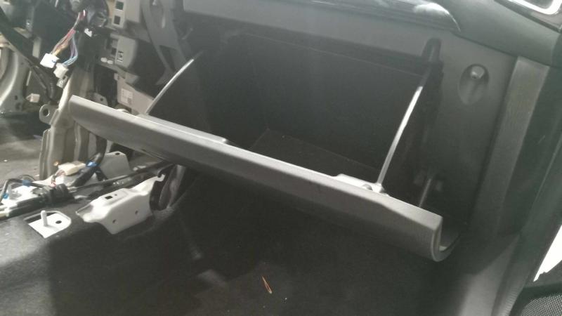 2014-2016 Mazda 3 Glove Box Compartment Black Genuine OEM BHN164030C02