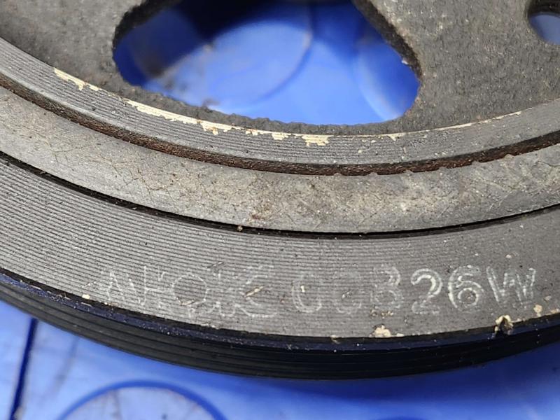 2010 Toyota Prius Harmonic Balancer