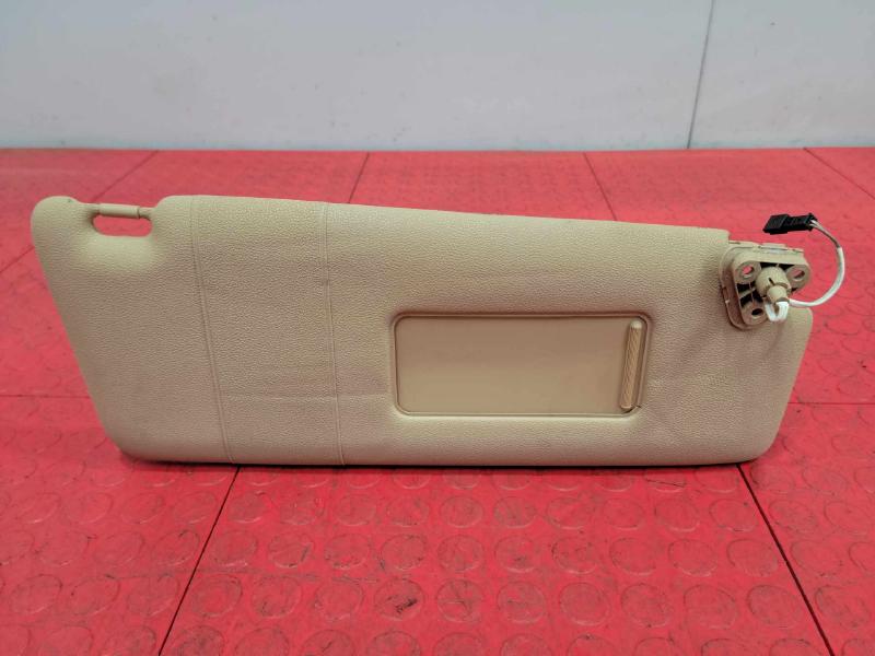 2006 BMW X3 E83 Sun Visor RH Passenger Side Tan Vinyl OEM 51163404026