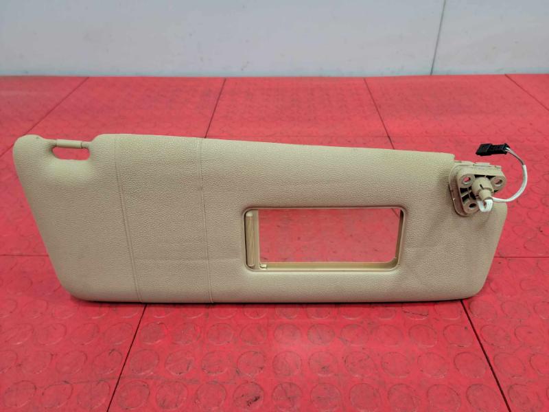 2006 BMW X3 E83 Sun Visor RH Passenger Side Tan Vinyl OEM 51163404026
