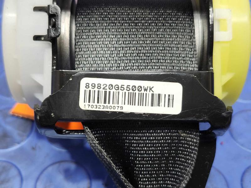 2017 Kia Niro Rear Seat Belt