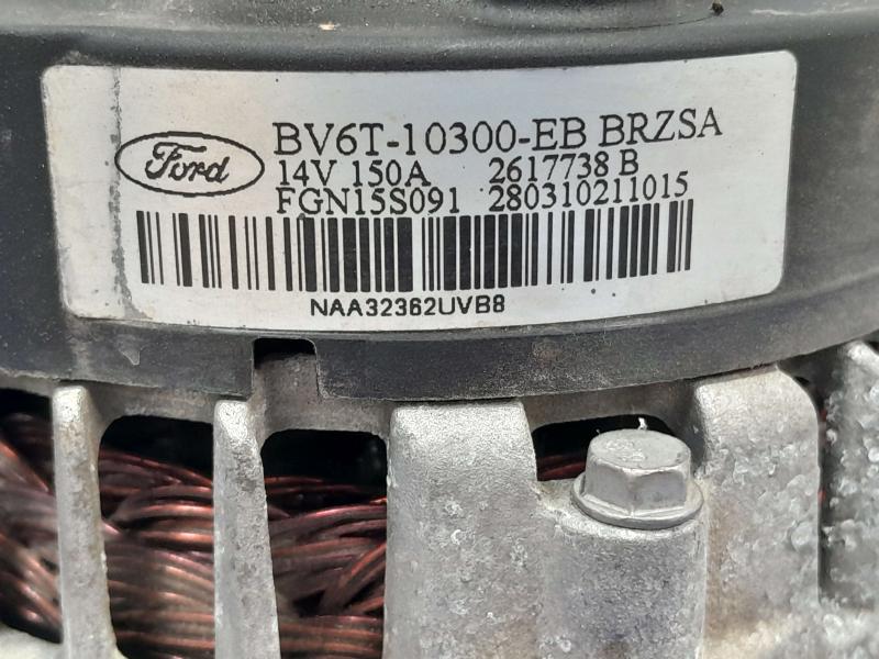 2018 Ford Focus Alternator