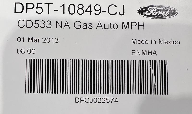 2013 Lincoln MKZ Speedometer