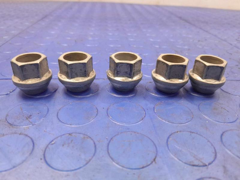 2017-2023 Tesla Model 3 Alloy Wheel Lug Nuts 5 Pcs Genuine OEM 1027002-00-B