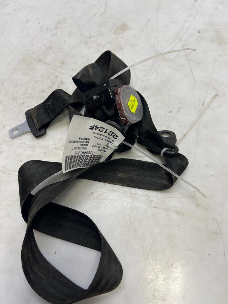2017 Ford Explorer Rear Seat Belt