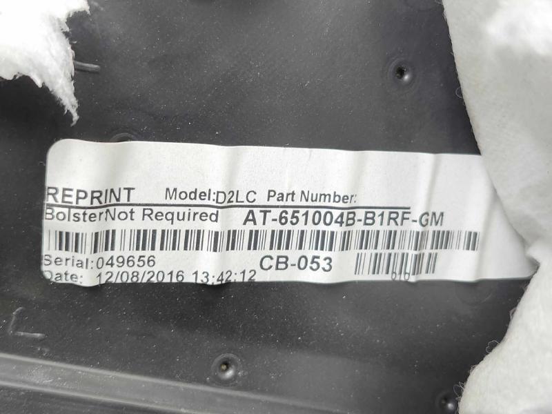2017 Chevrolet Cruze Front Door Trim Panel