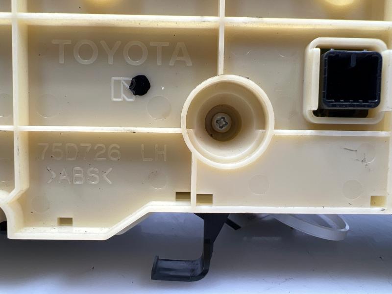 2013 Toyota Prius Heater A/C Control